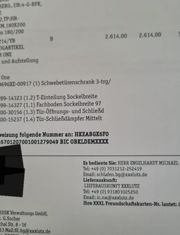 Großer, hochwertiger Kleiderschrank – nur wegen Umzug abzugeben - Remseck (Neckar)