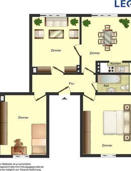 3-Zimmer-Wohnung in Solingen Mitte - Solingen (Klingenstadt)