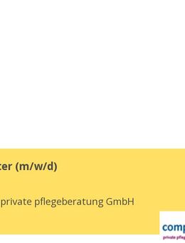 Pflegeberater (m/w/d) - Köln Zentrum