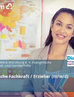 Pädagogische Fachkraft / Erzieher (m/w/d) Teilzeit - Würzburg
