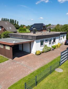 Charmante Doppelhaushälfte in Dornum - ruhige Sackgassenlage mit Gartenidylle für Paare und kleine Familien - Dornum
