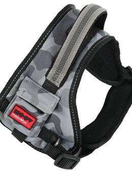 Zolux Moov Verstellbares Hundegeschirr, Camouflage Grau - Größe S: 50 - 66 cm Brustumfang