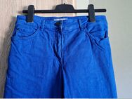 Gerry Weber: Neuwertige, blaue Hose, Gr. 38, Baumwolle/Viscose/Polyester - Brilon