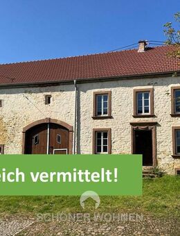 Wahlen: Charmantes historisches Bauernhaus mit viel Ausbaupotenzial - Losheim (See)