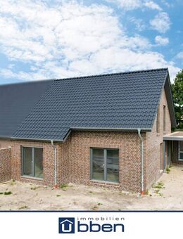 PROVISIONSFREI: Ebenerdige Neubau DHH in Top Sackgassenlage und KFW 40 Stil! - Aurich
