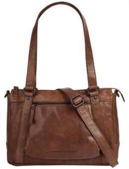 Spikes & Sparrow Henkeltasche, echt Leder