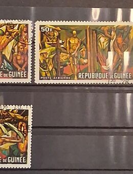 Briefmarken Guinea 1967 Gemälde Satz komplett gestempelt - Görlitz