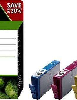 HP 364 Tintenpatrone (original Druckerpatrone 365 schwarz/cyan/magenta/gelb)