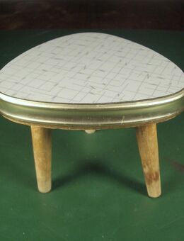 Vintage sehr kleiner Nierentisch mit Deko 60er Jahre eyecatcher - Oberhaching