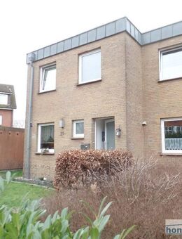 Zeven - gepflegtes 85 m² gr. Reihenendhaus mit 3 Zimmer und Garage zum 01.02.26 oder nach Absprache - Zeven