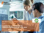 Ausbildung zur Fachkraft für Lebensmitteltechnik (m/w/d) 2024 - Werther (Westfalen)