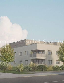 Nunkirchen - rollstuhlgerechte 2 Zimmer-Wohnung mit Balkon - Neubau - Wadern