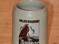 Adler Brauerei Bierkrug Steinzeug Steingut Keramik 0,25 L neuwertig - Borken