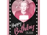 Schöne Marilyn Monroe Blechpostkarte Happy Birthday Geburtstagskarte - Nostalgic-Art 0314 - München