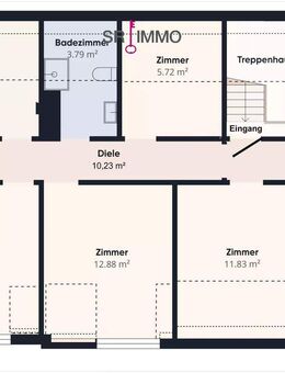 Frisch renovierte Dachgeschosswohnung in zentraler Lage von Prüm - Bezug ab 01.12.2025 - Prüm