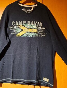 CAMP DAVID Longshirt Gr. 2 XL 19 € VB Blau TOP NEUWARE OVP OHZ Versand mögl. - Osterholz-Scharmbeck