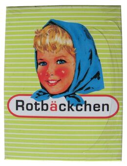 Rotbäckchen - Magnet - Kühlschrankmagnet - Doberschütz