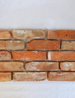 Verblendstein Optik Ziegel Riemchen Raum Gestaltung Stein Wand Trend Design used look - Salzatal