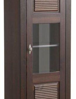 Home affaire Vitrine Rauna Vitrinenschrank, Stauraumchrank Höhe 180 cm, aus massiver Kiefer, FSC®-zertifiziert