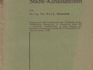 Heft von Dr.-Ing. Th. Heyd ENTWERFEN UND BERECHNEN VON STÄDTE - KANALISATIONEN - Zeuthen