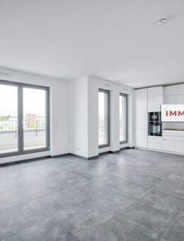 IMMOBERLIN.DE - Ersteinzug! Sehr sonnige Wohnung mit Südwestterrasse im beliebten Wohnpark - Berlin