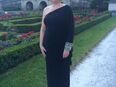Abendkleidung Gr. 14 (USA) = 44: One-Shoulder-Abendkleid, schwarz, lang, NP 479,- in 81825