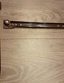 2 x Schreibtisch Metallschienen mit Rollen 300 mm 35 kg belastbar in 27283