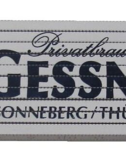 Brauerei Gessner - 2m Zollstock aus Holz - Doberschütz