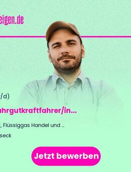 Gefahrgutkraftfahrer/in (m/w/d) - Buseck