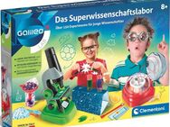 Clementoni® Experimentierkasten Galileo, Das Superwissenschaftslabor, Made in Europe