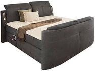 Jockenhöfer Gruppe Boxspringbett Movie Star in der Größe 180x200cm, mit versenkbarem TV-Lift und Fernbedienung, verstellbare Kopfstützen