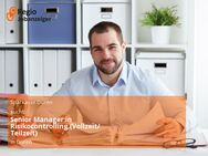 Senior Manager:in Risikocontrolling (Vollzeit/ Teilzeit) - Düren