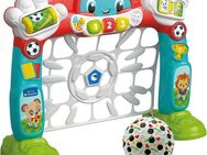 Clementoni® Lernspielzeug Baby Clementoni, Interaktives Fußballtor, mit Licht u. Sound, Made in Europe, FSC® - schützt Wald - weltweit
