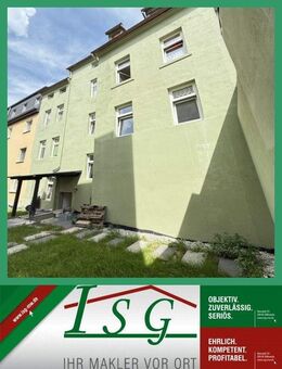 7,9% Bruttomietrendite! Mehrfamilienhaus im Zentrum zzgl. 80m² Ausbaureserve im EG - Mittweida