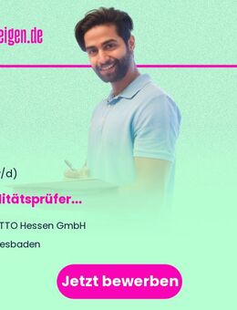 Qualitätsprüfer (m/w/d) - Wiesbaden