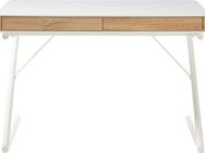 MCA furniture Schreibtisch Bukarest, weiß matt mit Schubladen, Breite 120 cm