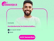 Kundenberater (w/m/d) im Edelmetallhandel - Berlin