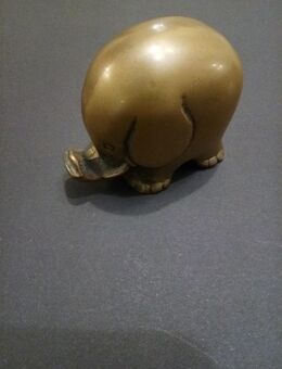schöner Messing Elefant - Essen