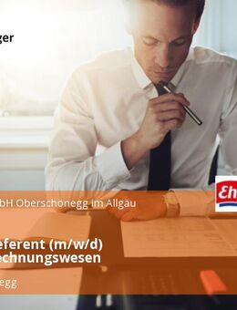 (Junior) Referent (m/w/d) Konzernrechnungswesen - Oberschönegg
