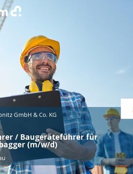 Baggerfahrer / Baugeräteführer für Schwimmbagger (m/w/d) - Schönwölkau