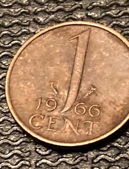 Münze Münzen Umlaufmünze Niederlande 1 Cent 1966 - Alzey