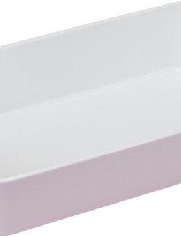 RESTO Kitchenware Auflaufform Fornax Backform Groß Hoher Rand Lasagneform Antihaftbeschichtet, Keramik, (1-St), Rechteckig aus Keramik, rosa, in 2 Größen, für Brot, Lasagne, Brownie