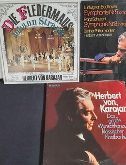 Herbert von Karajan-LP-Sortiment aus Sammlungs-Auflösung, 5 LP komplett - Simbach (Inn) Zentrum