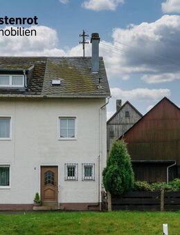 Hier bekommen Sie mehr für Ihr Geld! Doppelhaushälfte mit viel Potential. Inkl. Schuppen und Grundstück. - Helmbrechts