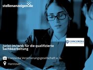 Jurist (m/w/d) für die qualifizierte Sachbearbeitung - Hannover