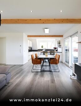 Exklusive 2-geschossige Wohnung mit Studio, Balkon & PV-Anlage in Willstätt! - Willstätt