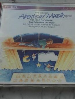 Rolf Zuckowski: Das grosse Abenteuer Musik, Folge 10, Das Geheimnis der Oper, EAN 028943246620, Philips Kinder Classics, CD 3,- - Flensburg