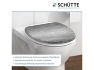 Schütte WC-Sitz Industrial Grey, Duroplast, mit Absenkautomatik