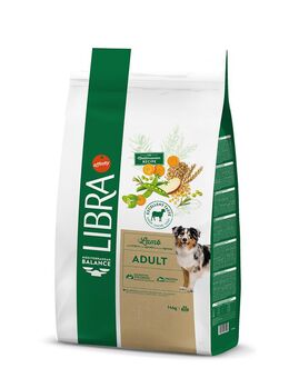 2 x 12 kg / 14 kg Libra Trockenfutter zum Sonderpreis! - Adult Lamm 2 x 14 kg