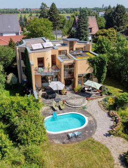 Lichtdurchflutete Architektenvilla: Großzügiges Familienglück mit Charme in Leipzig Baalsdorf - Leipzig